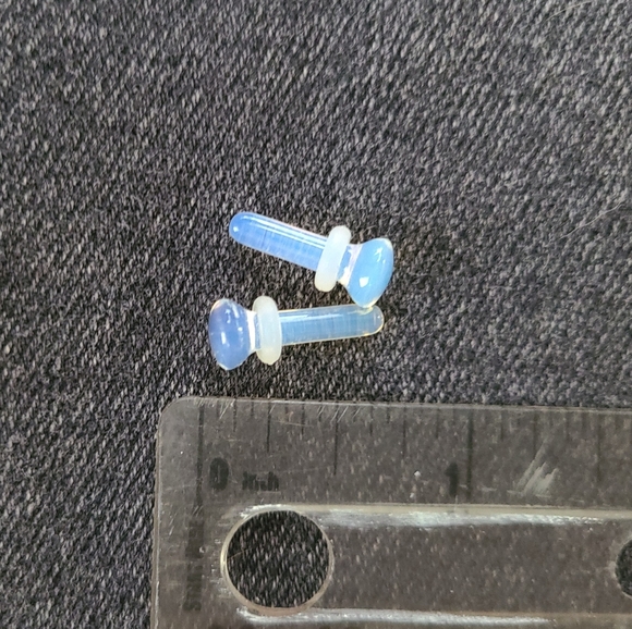 Opalite Moonstone 8g Plugs - Picture 4 of 4